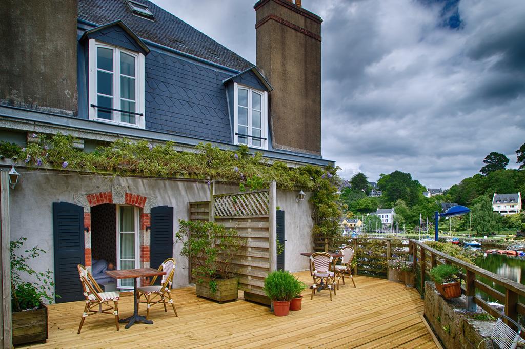 Hotel De Charme Les Mimosas Pont-Aven Szoba fotó