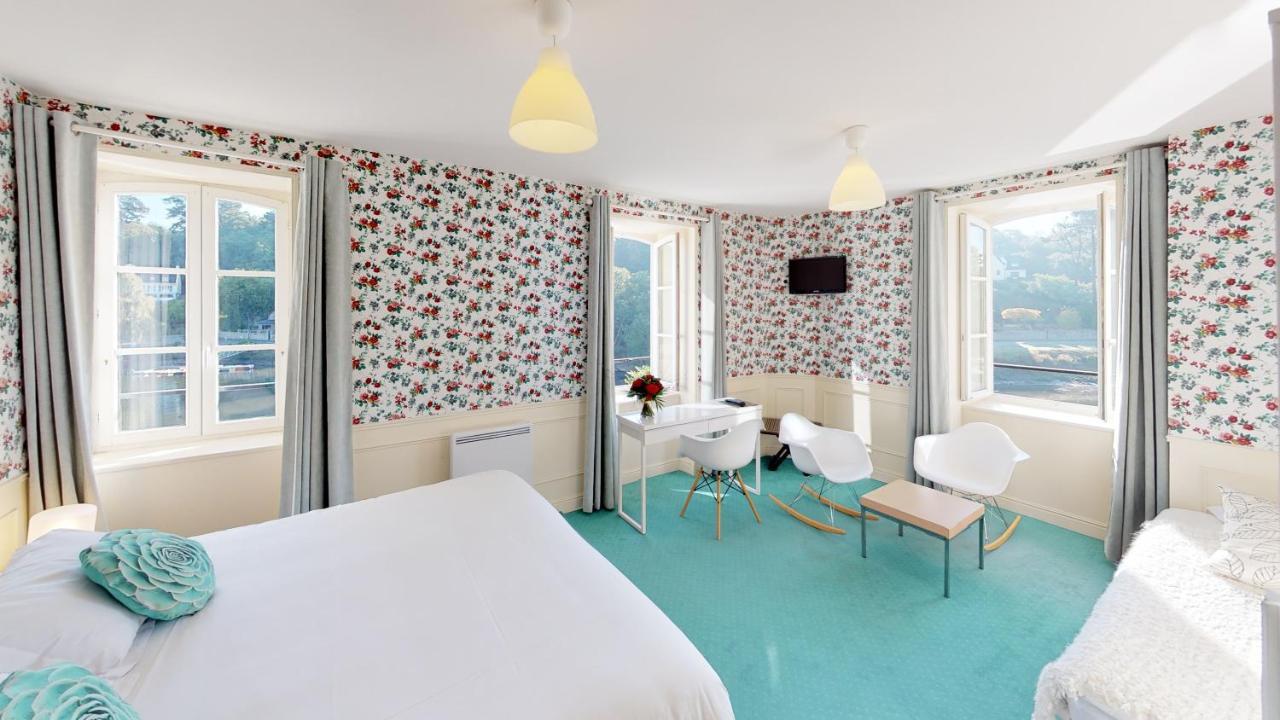 Hotel De Charme Les Mimosas Pont-Aven Kültér fotó
